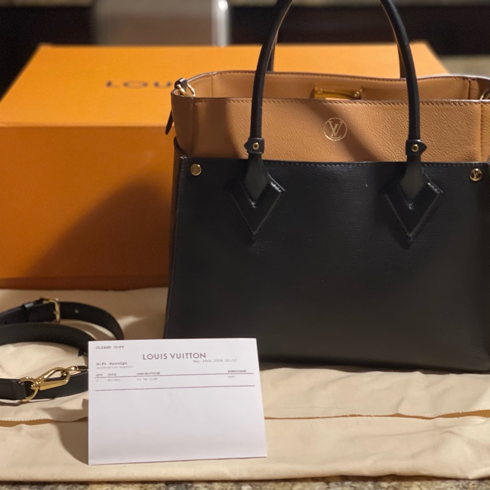 Louis Vuitton, On My Side MM in Noir
